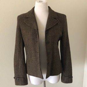 Ralph Lauren 100% wool tweed jacket